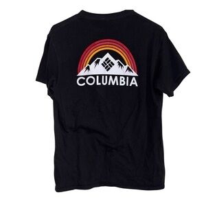 Columbia Men’s Mountain Rainbow T-shirt Size Med